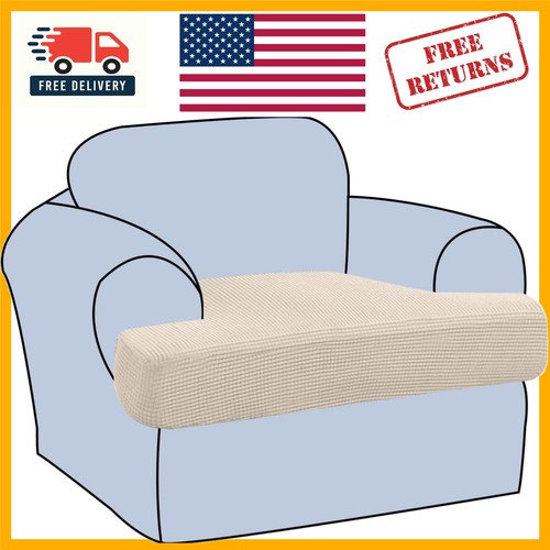Natural cushion slipcover - t,